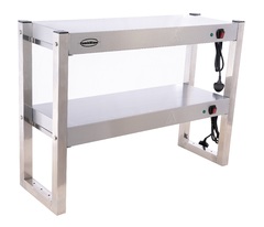 Photo 1 matériel référence 7539-0045: Étagère chauffante en halogene 2 niveaux démontable