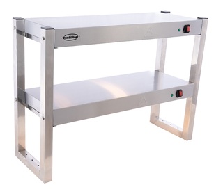 photo 5 étagère chauffante en halogene 2 niveaux démontable