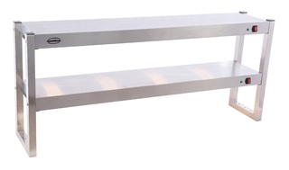 photo 4 étagère chauffante en halogene 2 niveaux 1500 démontable