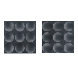 photo 6 crépière 9pcs - américain - ø7.5cm