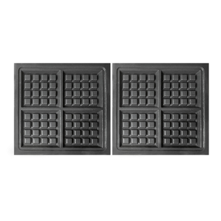 photo 3 gaufrier rotatif 4pcs gaufre de bruxelles