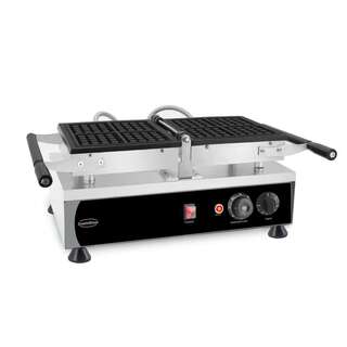 photo 1 gaufrier rotatif 4pcs gaufre de bruxelles