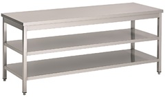 Photo 1 matériel référence 7812-0287: Plan de travail 2 étagères 700