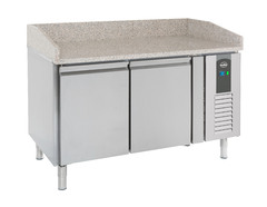 Photo 1 matériel référence 7950-0040: Table préparation pour pizza 2 portes