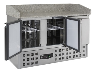 photo 2 table préparation pour pizza 3 portes