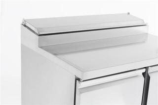 photo 3 saladette réfrigérée 2 portes 5x1/6gn récipient