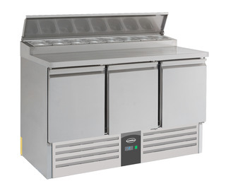 photo 1 saladette réfrigérée 3 portes