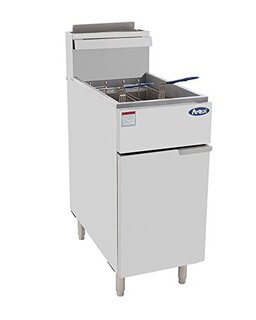 photo 1 friteuse professionnelle gaz naturel  21 l 28 kw 2 paniers