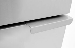 photo 3 friteuse professionnelle gaz naturel  21 l 28 kw 2 paniers