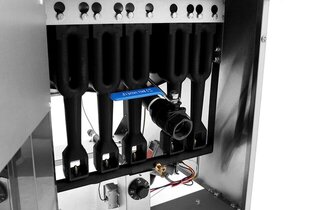 photo 5 friteuse professionnelle gaz naturel  29 l 35 kw 2 paniers