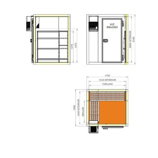photo 2 kit chambre froide positive