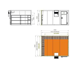 photo 2 kit chambre froide positive