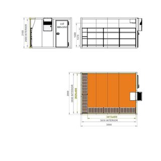 photo 2 kit chambre froide positive