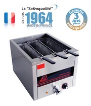 Cuiseur à pâtes - 3 paniers profonds - cuve de 15 litres