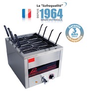 Cuiseur à pâtes - 8 paniers - cuve de 15 litres