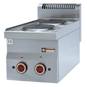 Cuisinière électrique 2 plaques -top-