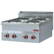 Cuisinière électrique 4 plaques -top-
