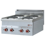 Cuisinière électrique 4 plaques -top-