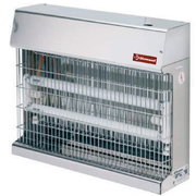 Destructeur d'insectes inox 2 tubes 15 W