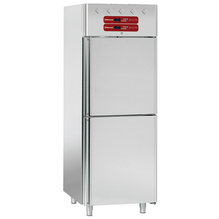 photo 1 armoire frigorifique et de congélation 2x 350 litres, 2x 1/2 portes gn 2/1