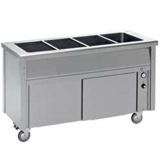 photo 1 chariot bain-marie sur armoire neutre