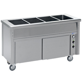 photo 1 chariot bain-marie sur armoire chauffante