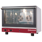 Four pâtissier Humidificateur 4 niveaux 600 x 400 2 moteurs 270°C 3.2kW