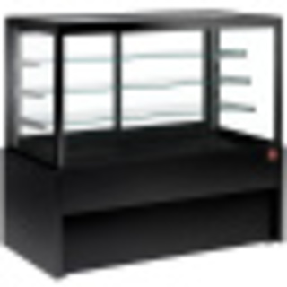 photo 3 comptoir vitrine panoramique, neutre, 4 niveaux, sans réserve - noir