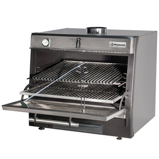 photo 1 four-bbq à charbon, gn 1/1   gn2/4  75 kg/h /inox