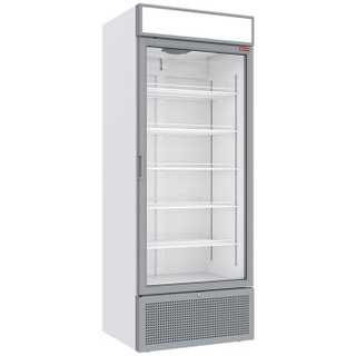 photo 3 vitrine ventilée positive 715 litres blanche avec caisson lumineux