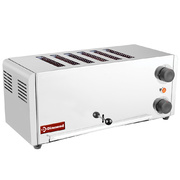 Photo 1 matériel référence D6GP-XP: Toaster grille-pain électrique 6 tranches acier inox.