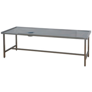 photo 1 table de triage droite avec trou vide-ordures