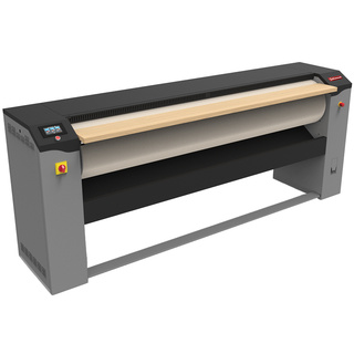 photo 4 repasseuse, rouleau (cov. nomex) 1200 mm d.250 mm touch screen