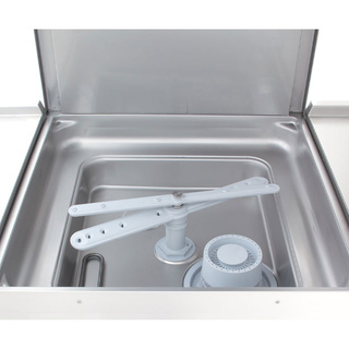 photo 4 lave-vaisselle capot, panier 500x500 mm, avec doseur détergent liquide.