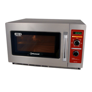 photo 1 four micro-ondes en inox  gn 2/3 ,1800 w.  34 lt , mécanique