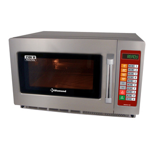 photo 1 four micro-ondes en inox  gn 2/3 ,2100 w.  34 lt , digital