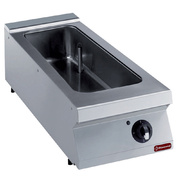 Photo 1 matériel référence E22BM4T-N: Bain-marie électrique, 4 GN 1/3 h150 mm -TOP-