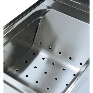 photo 4 bac de salage électrique, cuve gn 1/2  -top-