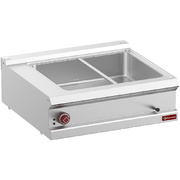 Photo 1 matériel référence E7BM8T-N: Bain-marie électrique GN 2/1 h 150 mm -Top-