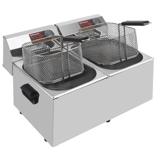 photo 2 friteuse de table électrique 2x 7 litres