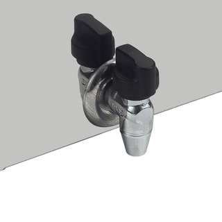 photo 3 friteuse de table électrique 2x 8 litres   robinet de vidange