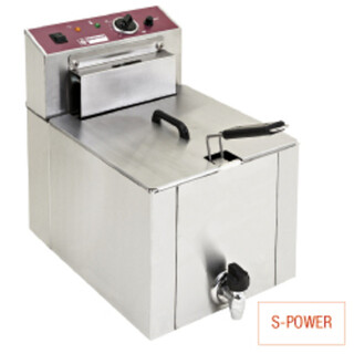 photo 3 friteuse de table électrique  s-power  12 litres   robinet