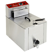 Photo 1 matériel référence F12TRSP: Friteuse de table électrique  s-power  12 litres   robinet