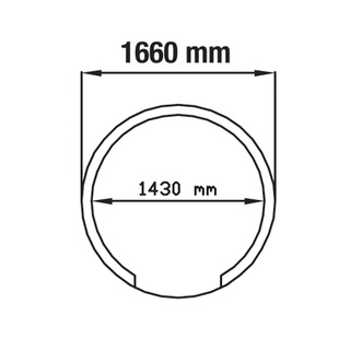 photo 4 four à pizzas traditionnel à bois ø 1450 mm - démonté