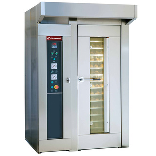 photo 1 four pour boulangerie et pâtisserie, rotatif, 15 ou 18 niv. (450x650 mm ou 500x700 mm)