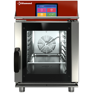 photo 1 four vapeur/convection électrique, 6x gn1/1 touch screen + auto-cleaning