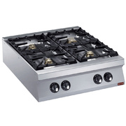 Photo 1 matériel référence G224B8T-N: Cuisinière 4 feux vifs gaz -top-