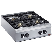 Photo 1 matériel référence G224B8TPW-N: Cuisinière 4 feux vifs gaz -top powerful 