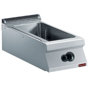 Photo 1 matériel référence G22BM4T-N: Bain-marie gaz, 4 GN 1/3 h150 mm -TOP-