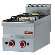 Photo 1 matériel référence G602F3T: Cuisinière 2 feux gaz -top-